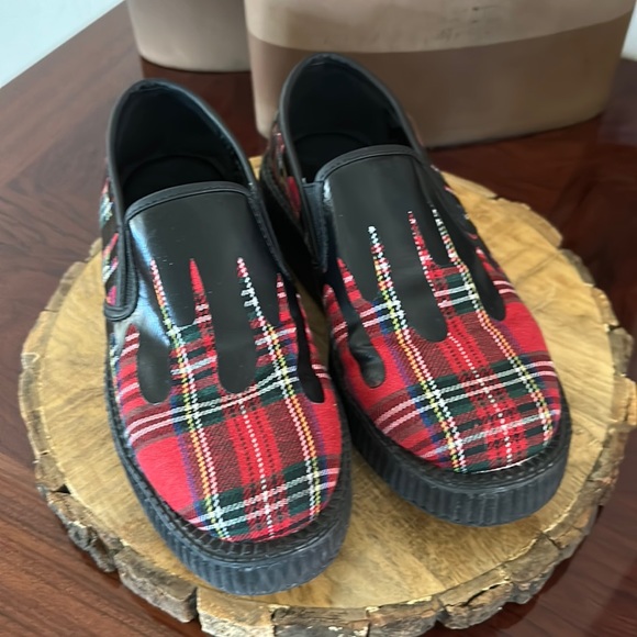 tuk Other - T.U.K Plaid Drip Creepers